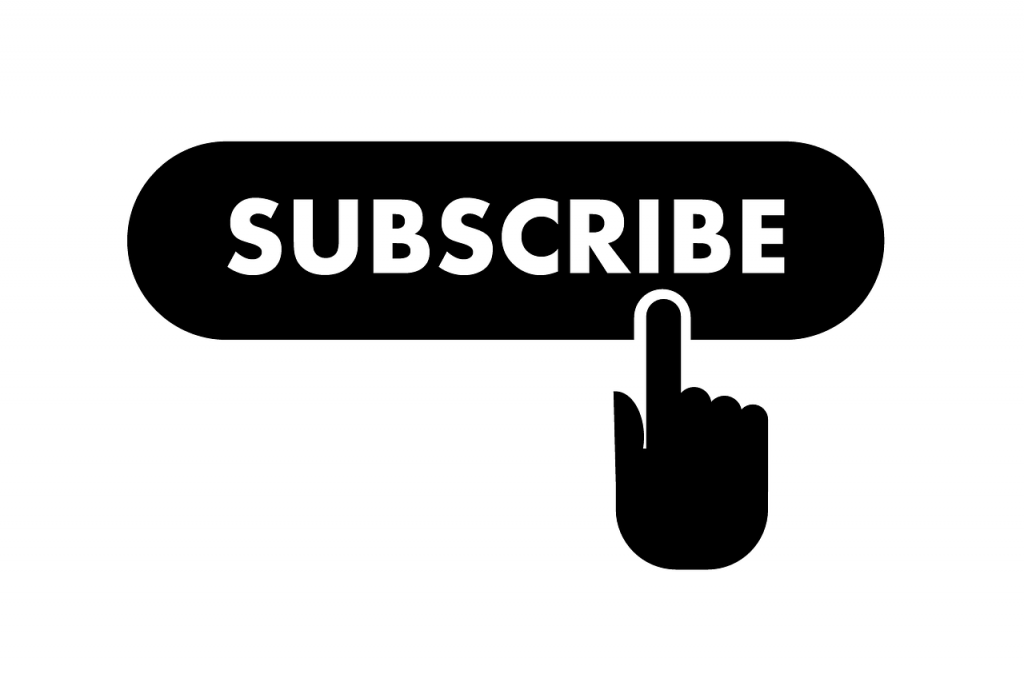 have a clear call to action - subscribe button