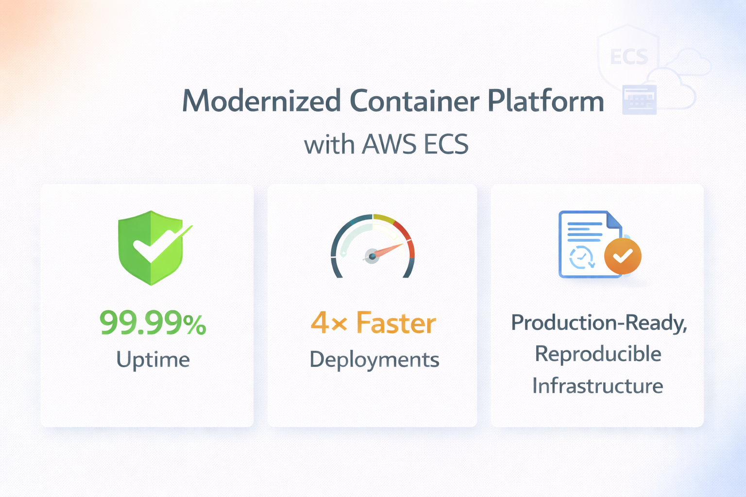 Conternization and ECS Migration